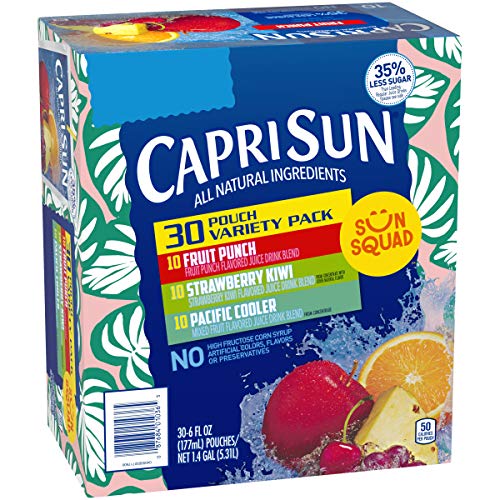 Capri Sun Variety Pack: Fruit Punch, Strawberry Kiwi &Amp; Mixed Fru
