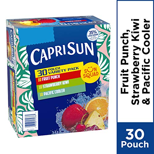 Capri Sun Variety Pack: Fruit Punch, Strawberry Kiwi &Amp; Mixed Fru