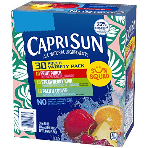 Capri Sun Variety Pack: Fruit Punch, Strawberry Kiwi &Amp; Mixed Fru
