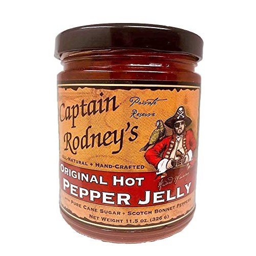 Captain Rodneys Private Reserve Jelly, Hot Pepper, 11.5 Ounce