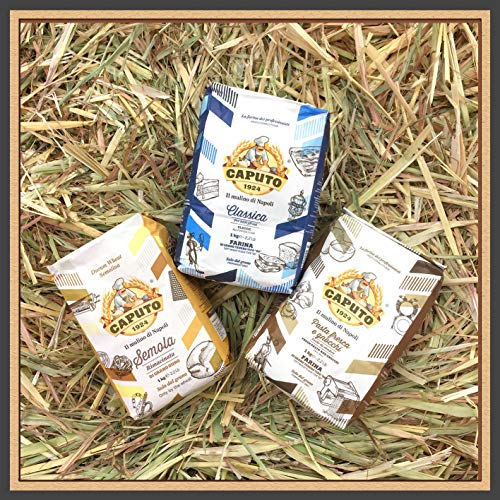 Antimo Caputo Semola Di Grano Duro Rimacinata Semolina Flour 2.2