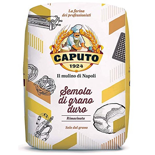 Antimo Caputo Semola Di Grano Duro Rimacinata Semolina Flour 2.2