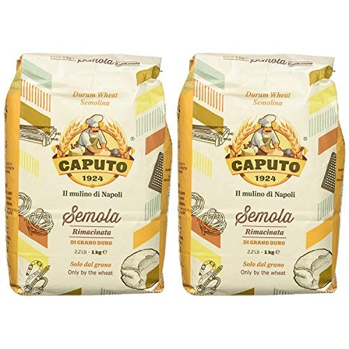 Antimo Caputo Semolina Flour 2.2 Lb Pack Of 2 Bulk Italian Dur