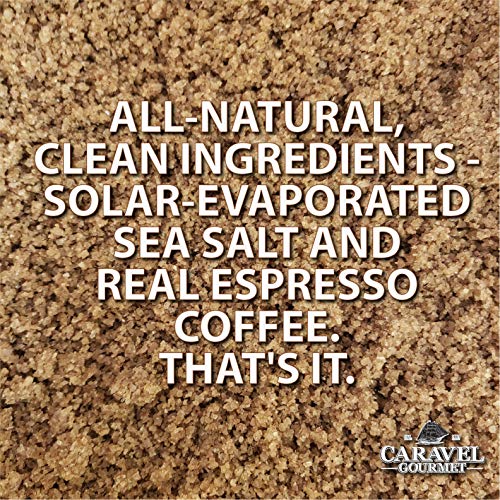 Espresso Sea Salt - All-Natural Infused Sea Salt Blend - No Glut