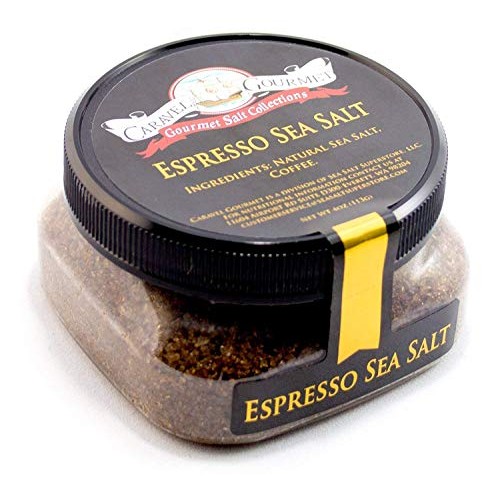Espresso Sea Salt - All-Natural Infused Sea Salt Blend - No Glut