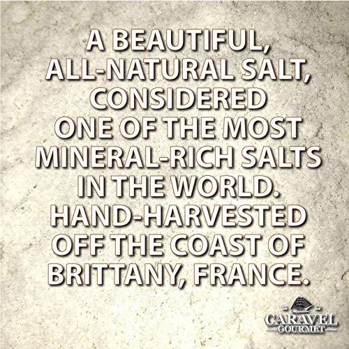 French Fleur De Sel Fine Sea Salt - Pure, All-Natural, Unrefined