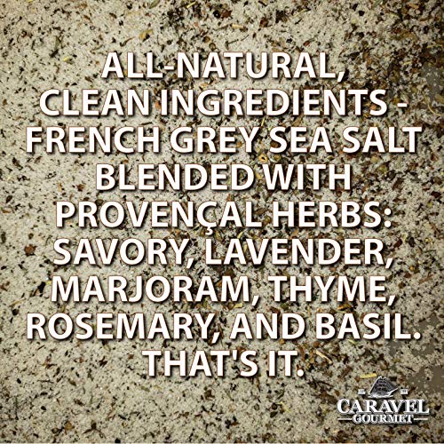 French Provencal Sea Salt - All-Natural French Grey Salt Blended