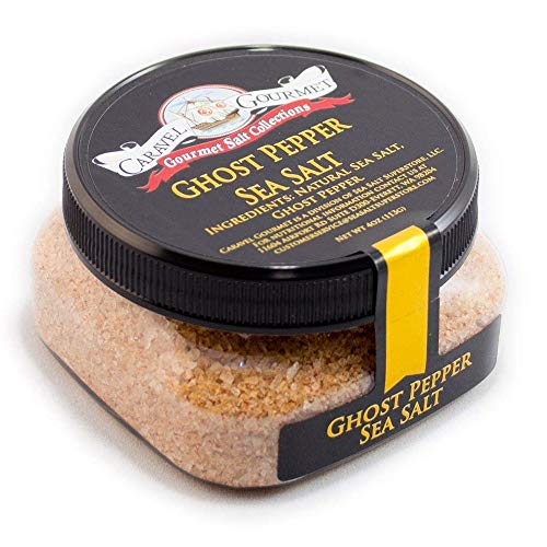 Ghost Chili Pepper Sea Salt - All-Natural Unrefined Sea Salt Inf