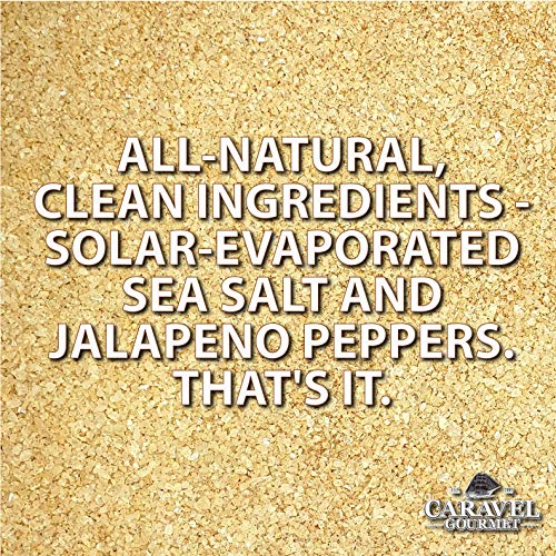 Gourmet Jalapeno Sea Salt - Pure Sea Salt Blended With Jalapeno