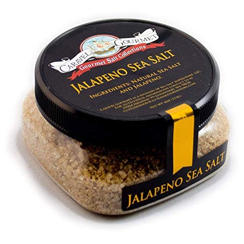 Gourmet Jalapeno Sea Salt - Pure Sea Salt Blended With Jalapeno