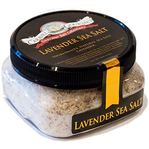 Lavender Sea Salt - All Natural Unrefined Sea Salt Infused With