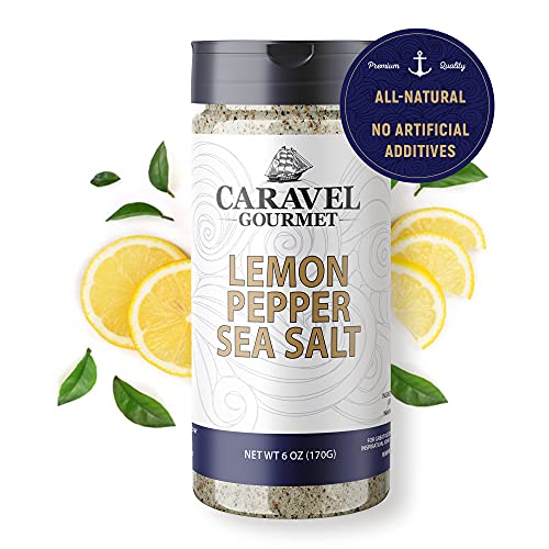 LEMON PEPPER SEA SALT SHAKER - All Natural Gourmet Sea Salts by ...