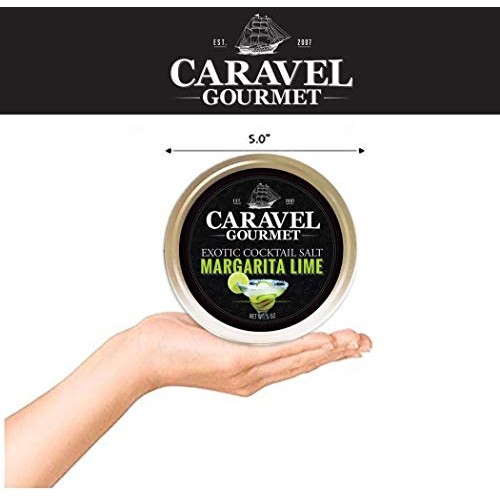 Margarita Lime Exotic Cocktail Salt - All-Natural Glass Rimmer &Amp;