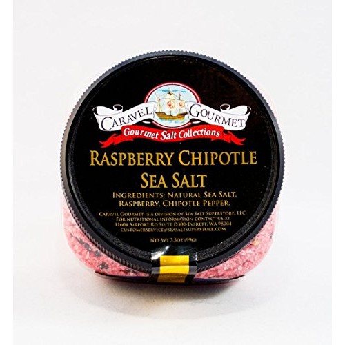Raspberry Chipotle Sea Salt - All-Natural Sea Salt Infused With