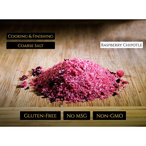 Raspberry Chipotle Sea Salt - All-Natural Sea Salt Infused With
