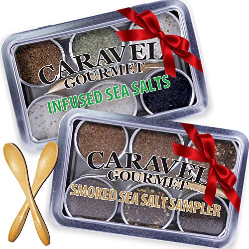 Sea Salt Gift Set - Infused &Amp; Smoked Salt Sampler Collections -