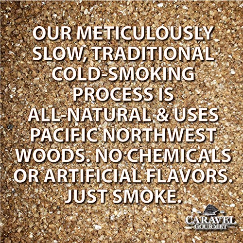 Smoked Applewood Fine Sea Salt - All-Natural Sea Salt Slowly Smo