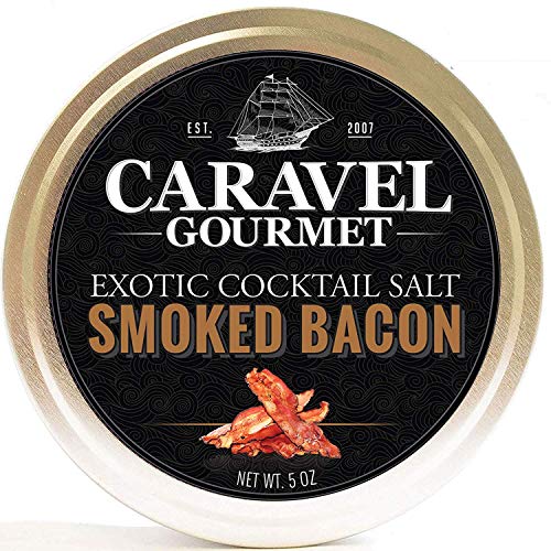 Smoked Bacon Exotic Cocktail Salt - All-Natural Glass Rimmer &Amp; F