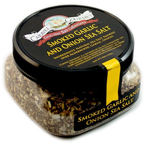Smoked Garlic &Amp; Onion Fine Sea Salt - All-Natural Sea Salt With