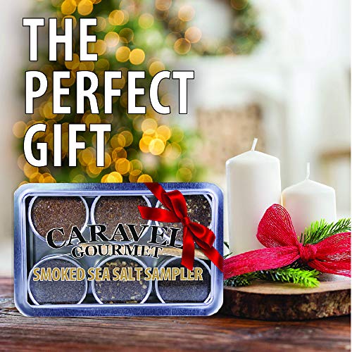 The Smoked Sea Salt Sampler Set - 6 Varieties In Reusable Tins W