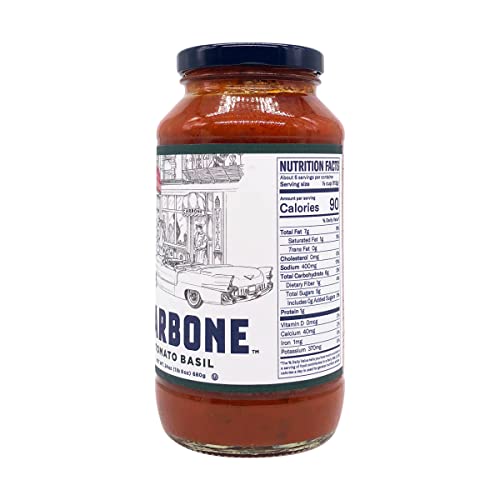 Carbone Tomato Basil Pasta Sauce, 24 Oz
