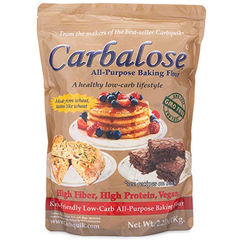 Carbalose All-Purpose Low-Carb Flour 2.2 Lb Resealable Pouch