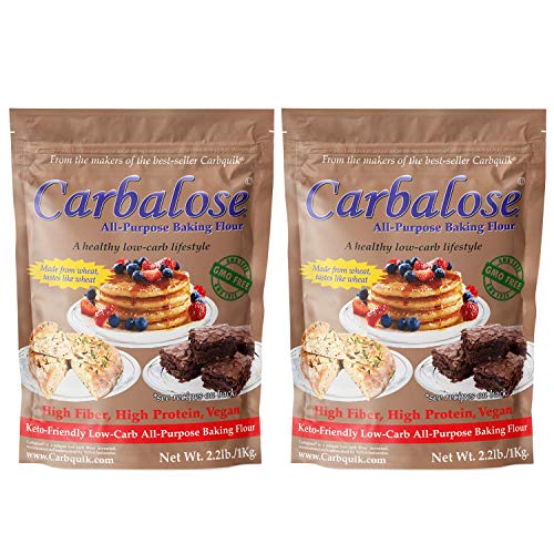 Carbalose All-Purpose Low-Carb Flour 2.2 Lb 2 Pack