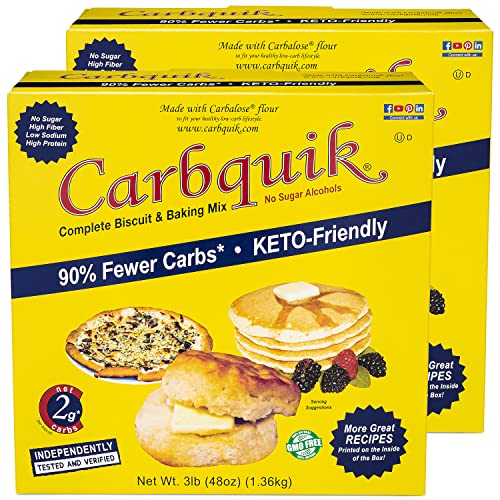 Carbquik Baking Biscuit Mix 3 Lbs 2 Pack Dfgn