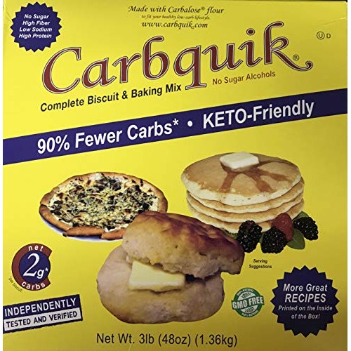 Carbquik- Complete Biscuit And Baking Mix In 3 Lb Box - Case Of 8