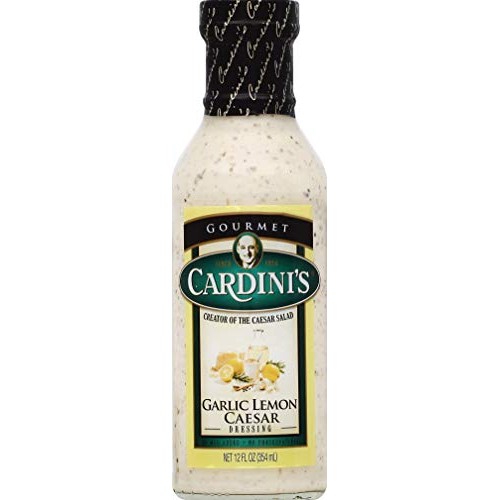 Cardini Caesar Dressing, Garlic Lemon, 12 Ounce Pack Of 6