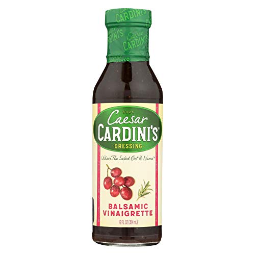 Cardini Dressing, Balsamic Vinaigrette, 12 Ounce Pack Of 6