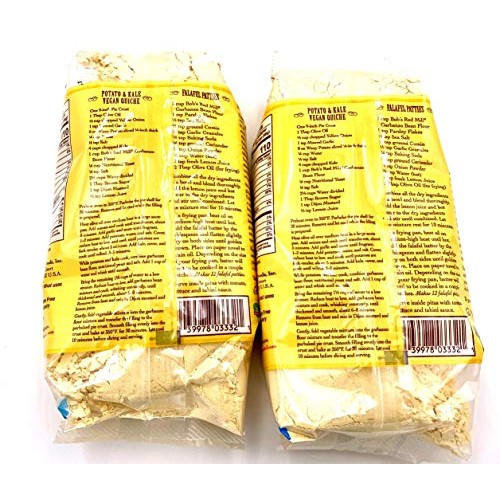 Bobs Red Mill Garbanzo Bean Flour Bundle. Includes Two 216Oz P