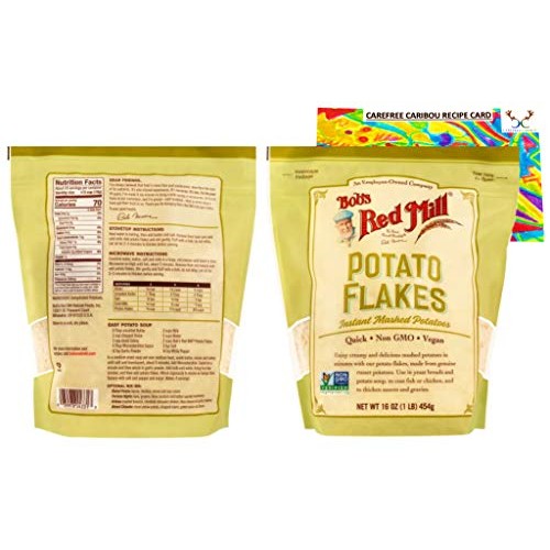 Bobs Red Mill Potato Flakes Bundle. Includes 2 16Oz Packages O