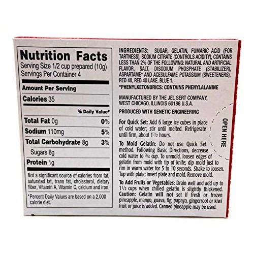 Jello Shot Bundle With Royal Gelatin. Six Exciting Flavors! Stra