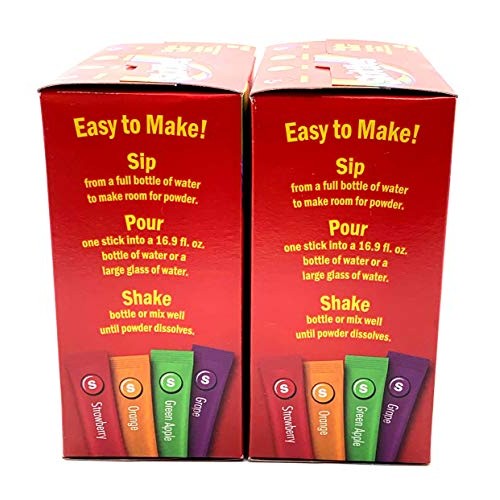 Skittles Singles To Go Drink Mix Bundle With Jello Shot Recipe C