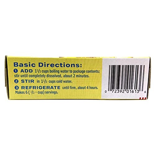 Starburst Jello Shot Bundle: Starburst Lemon Jello Gelatin Four