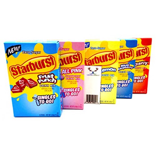 Starburst Singles To Go Bundle With Gummy Bears Recipe Card from...