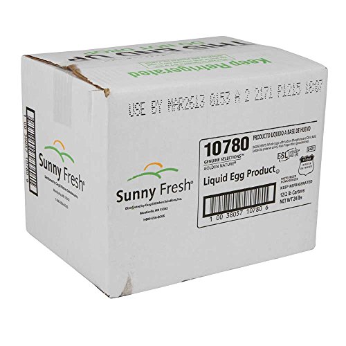 Cargill Golden Nature Genuine Whole Liquid Egg, 2 Pound -- 12 Pe