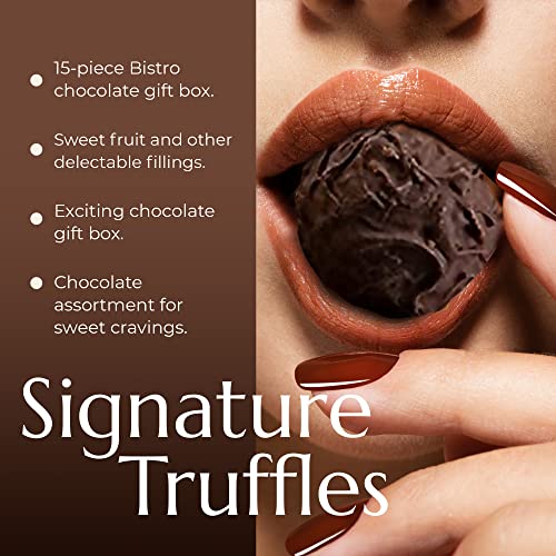 CARIANS BISTRO Truffle Gift Box, Chocolate Truffles in Differen...