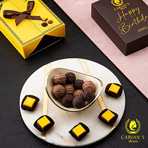 CARIANS BISTRO Truffle Gift Box, Chocolate Truffles in Differen...