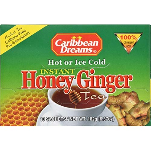 Caribbean Dreams Instant Honey Ginger Tea 6.42 Oz
