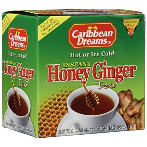 Caribbean Dreams Instant Honey Ginger Tea 6.42 Oz