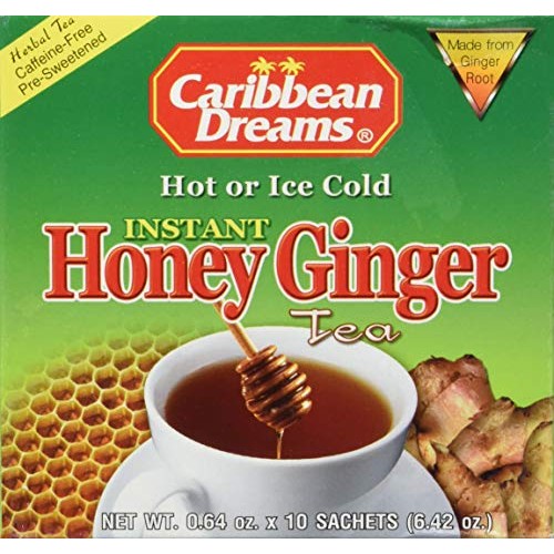 Caribbean Dreams Instant Honey Ginger Tea 6.42 Oz