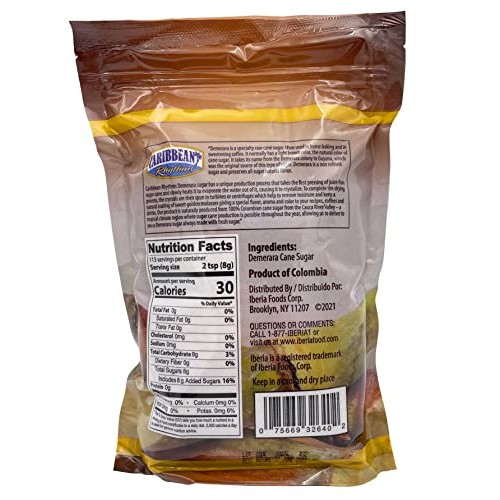 Caribbean Rhythms Demerara Sugar, 1.5 lb.