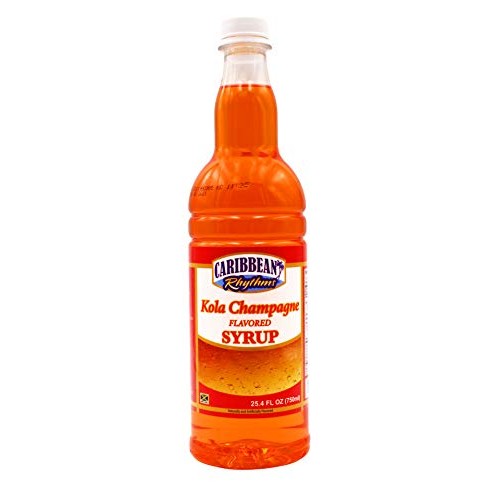 Caribbean Rhythms Kola Champagne Syrup, 25.4 Oz