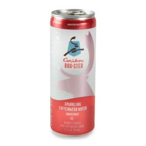 Caribou Bousted Sparkling Caffeinated Water Grapefruit