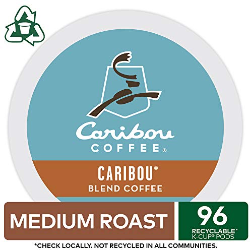 Caribou Coffee Caribou Blend, Single-Serve Keurig K-Cup Pods, Me