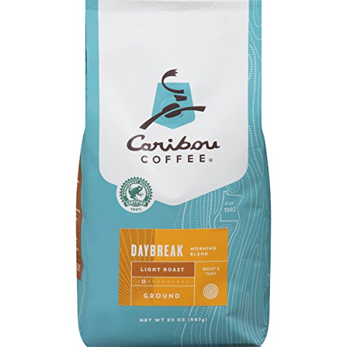 Caribou Coffee, Daybreak Morning Blend Light Roast, 20 Ounce Bag