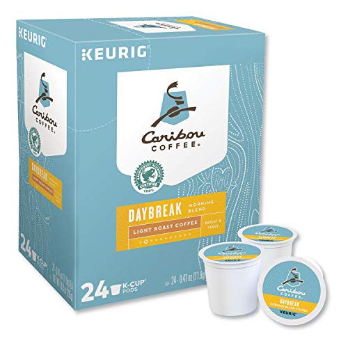 Caribou Coffee Daybreak Morning Blend, Single-Serve Keurig K-Cup