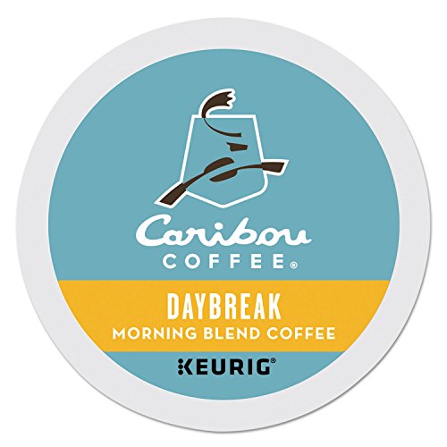 Caribou Coffee Daybreak Morning Blend, Single-Serve Keurig K-Cup